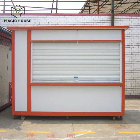 Design de tenda de comida de café ao ar livre de tamanho mini